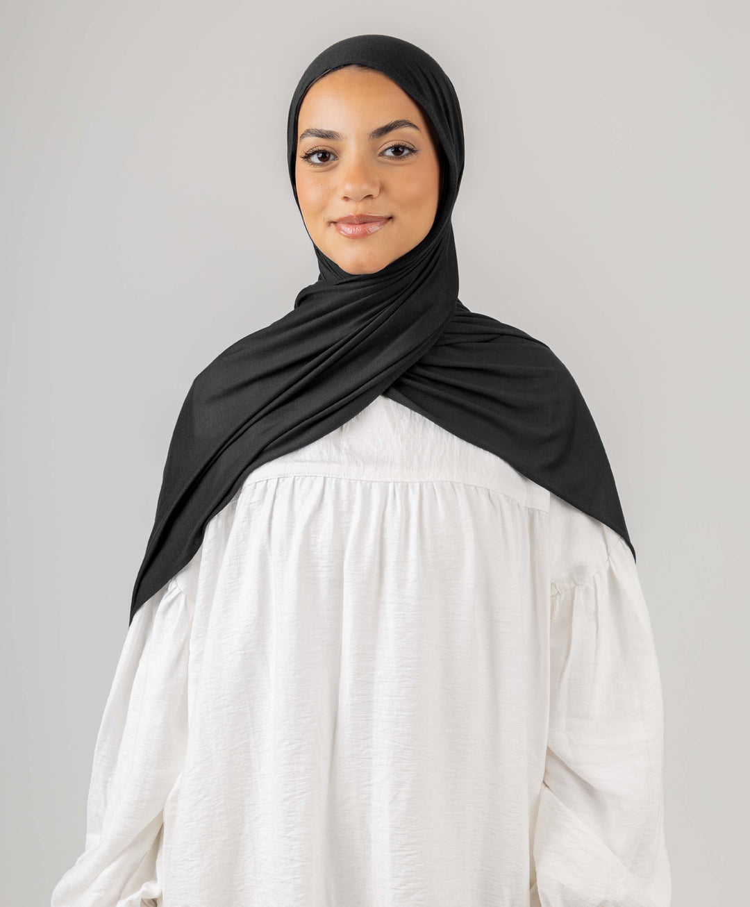 Plain Cotton Lycra Scarf