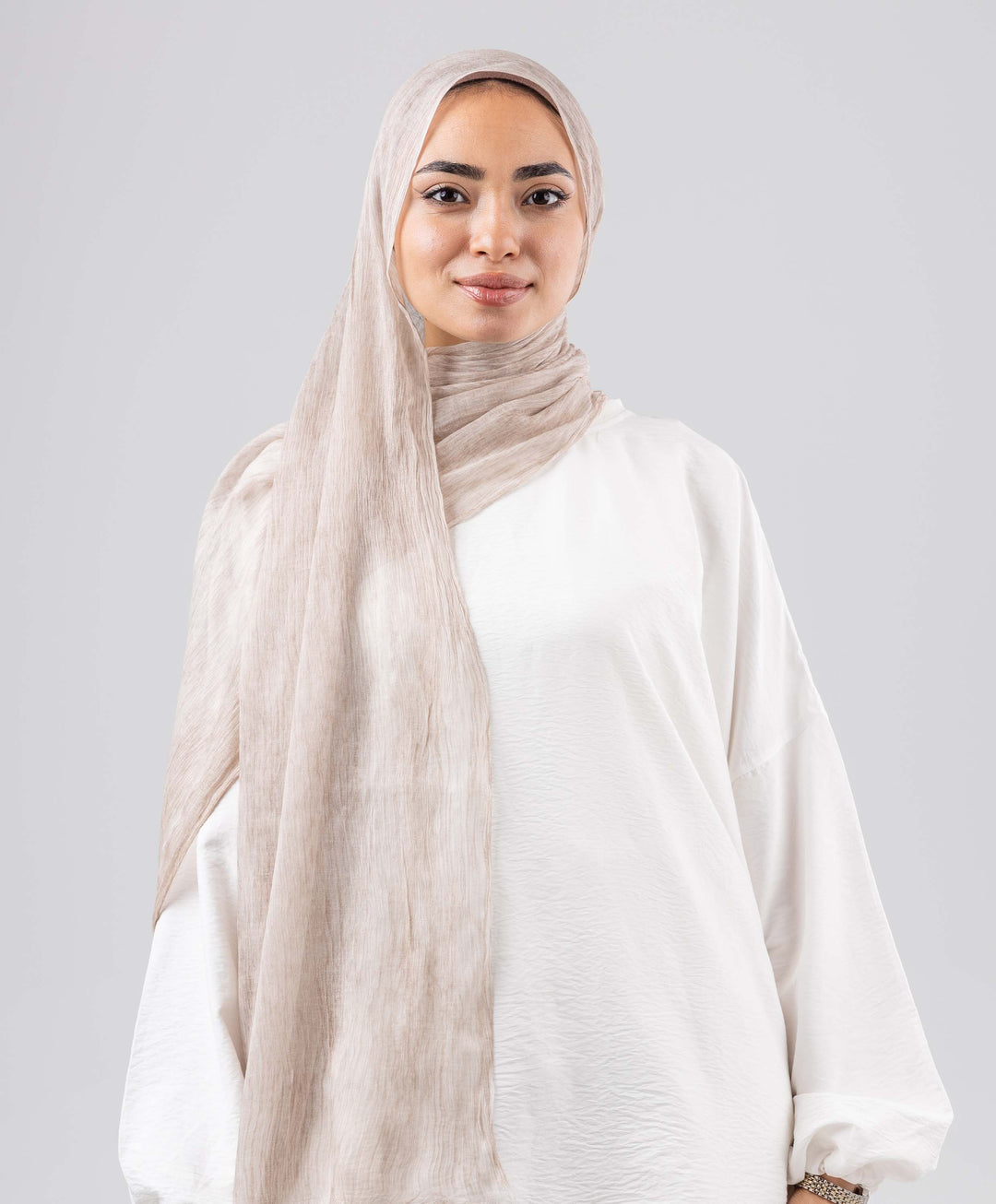Rumpled Cotton Scarf