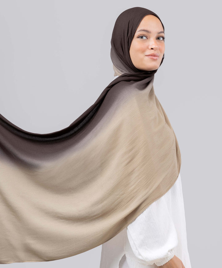 Gradient Cotton Scarf