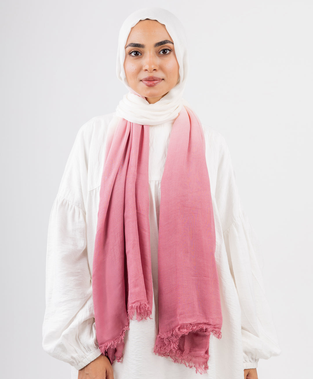 Gradient Cotton Scarf
