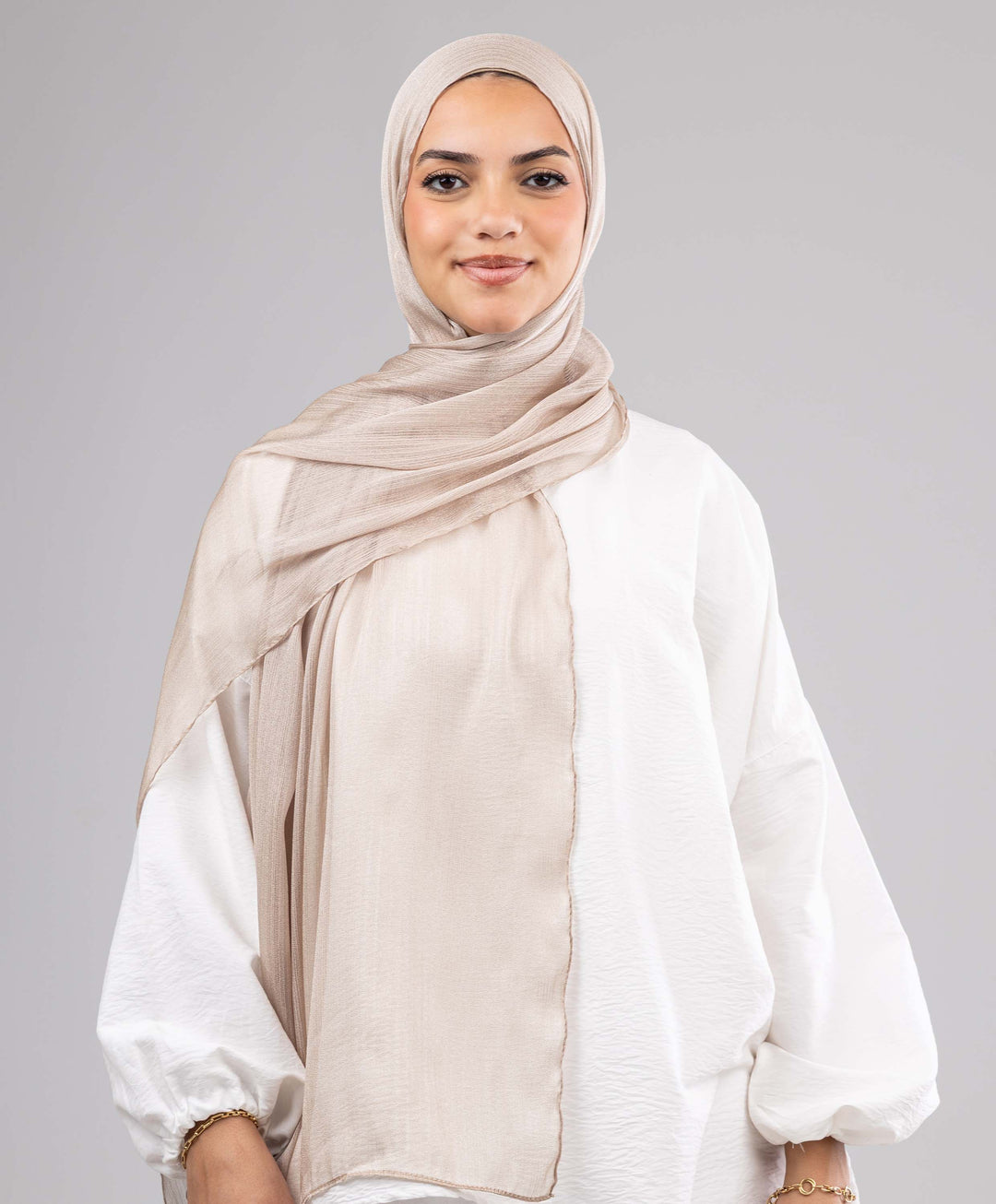 Lined Chiffon Scarf