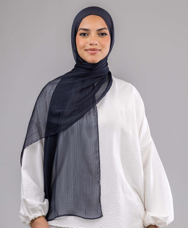 Lined Chiffon Scarf