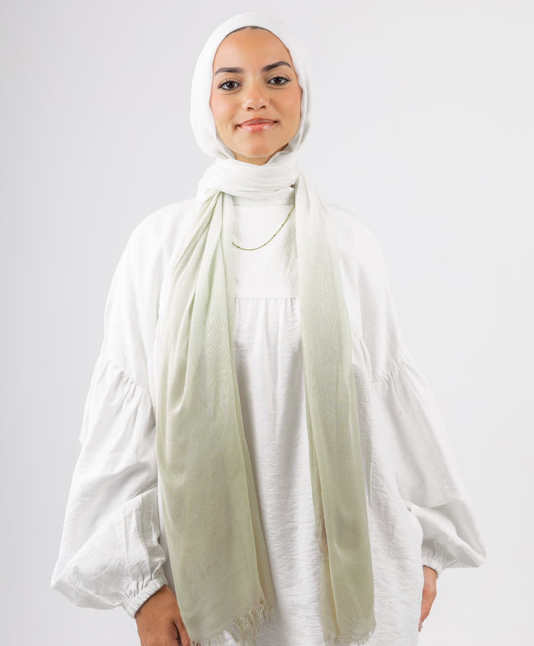 Gradient Cotton Scarf