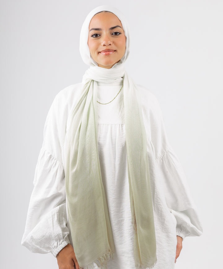 Gradient Cotton Scarf