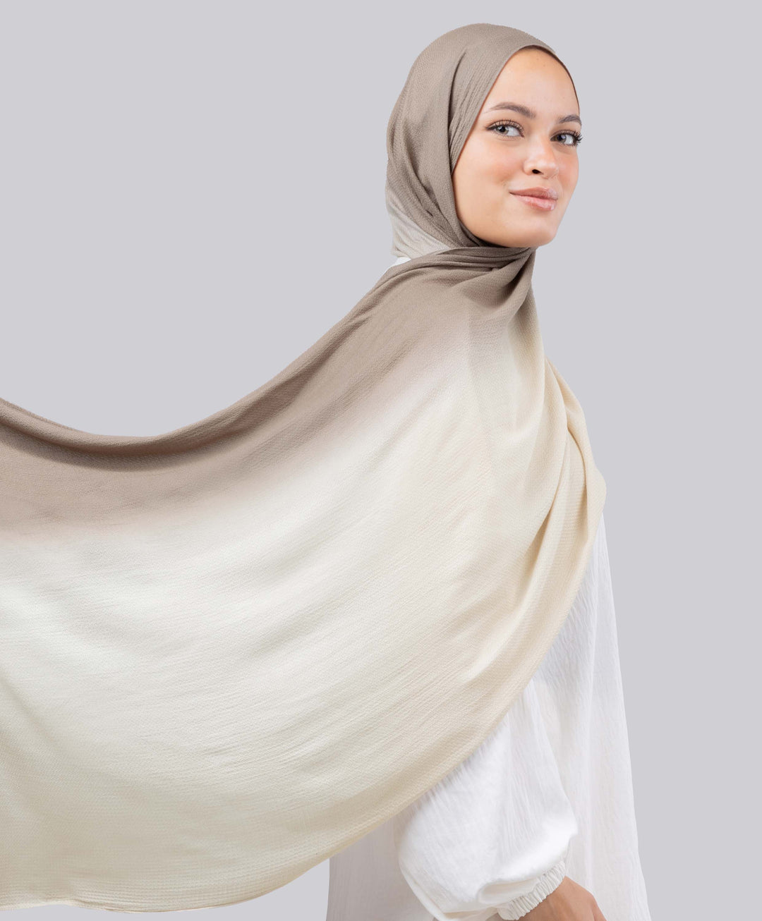 Gradient Cotton Scarf