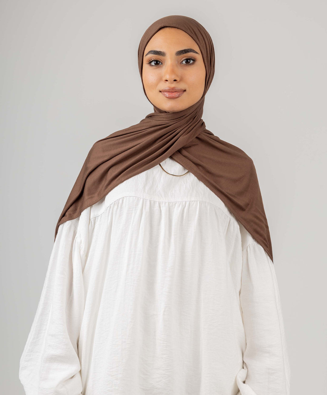 Plain Cotton Lycra Scarf