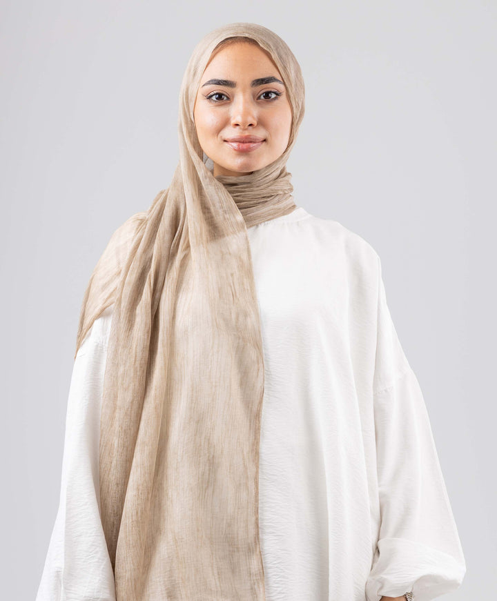 Rumpled Cotton Scarf
