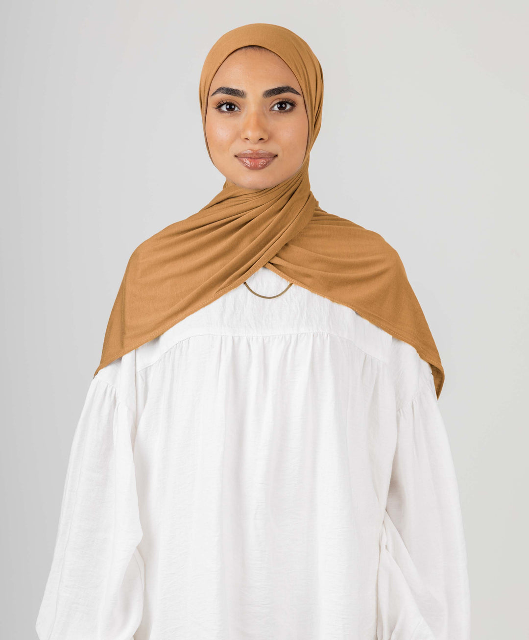 Plain Cotton Lycra Scarf