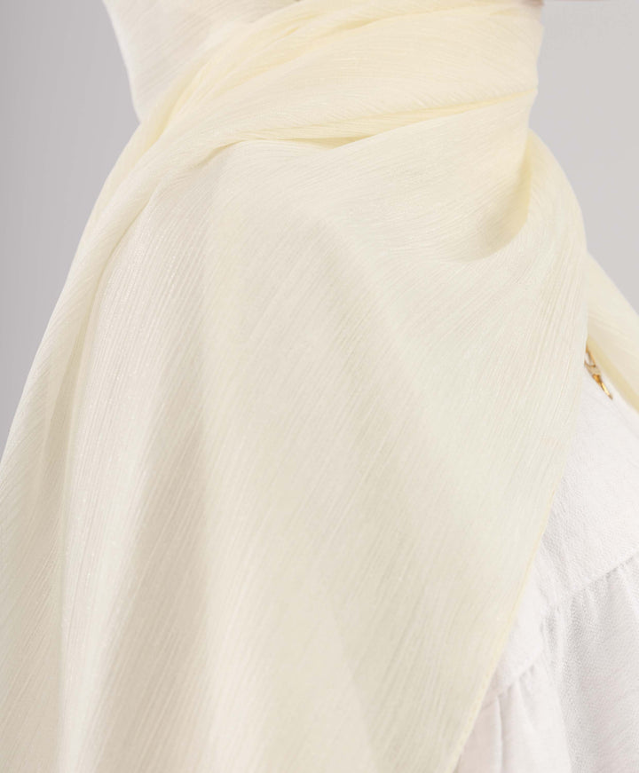 Glittery Chiffon Scarf