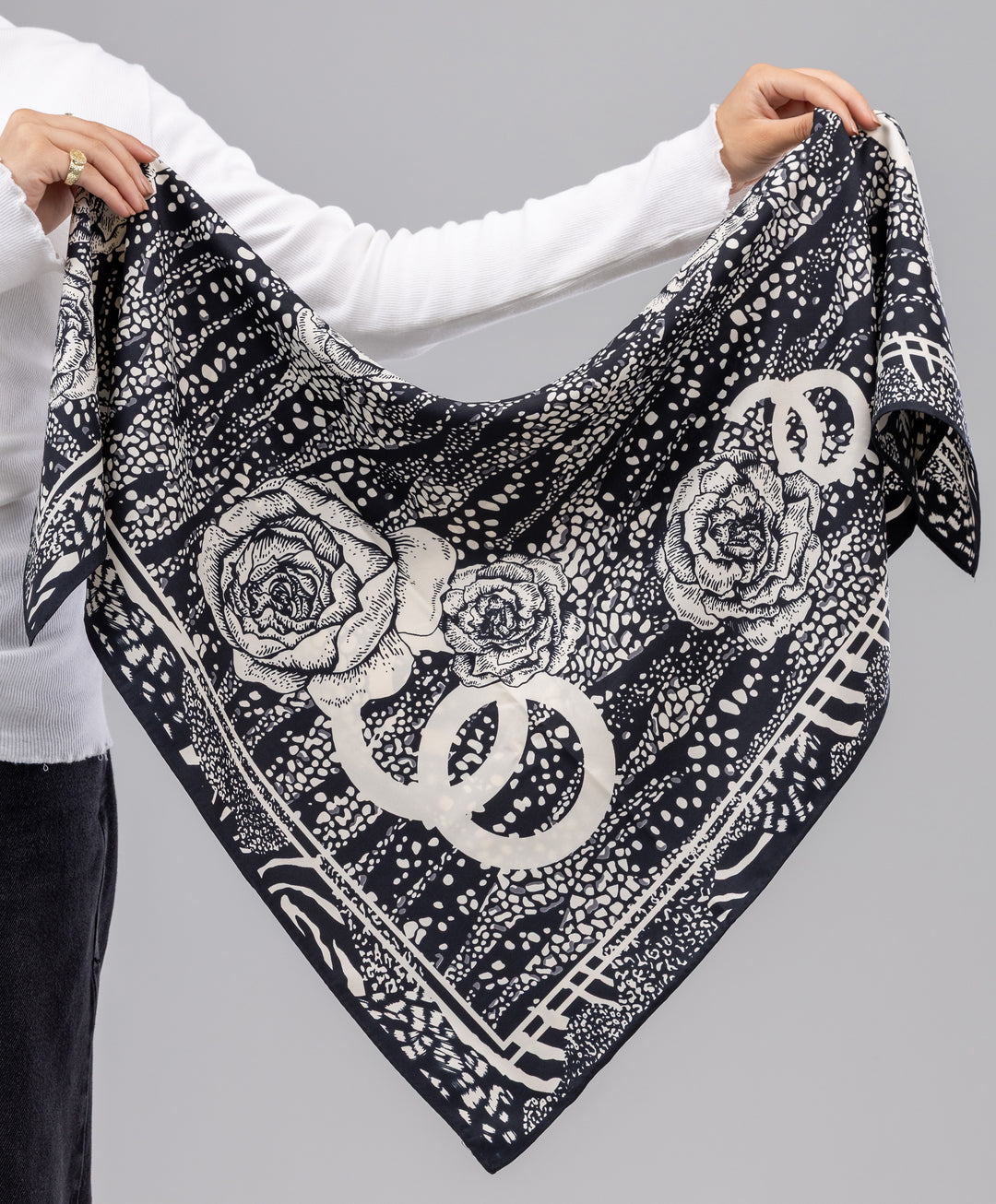 Luxury Silk Square Scarf