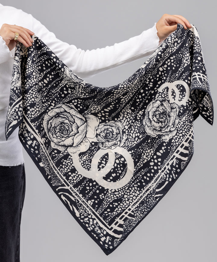 Luxury Silk Square Scarf
