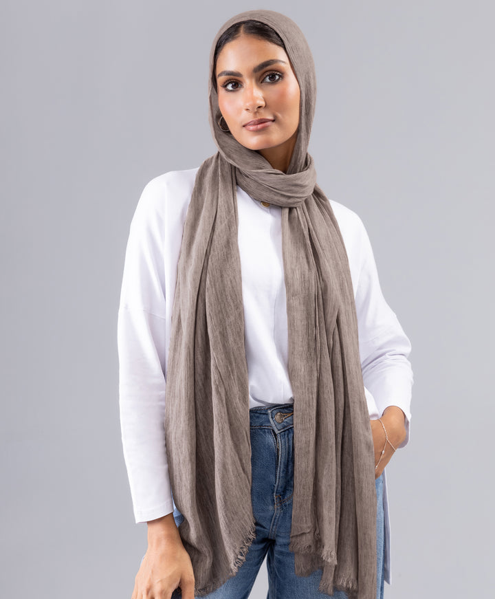 Marble Linen Scarf