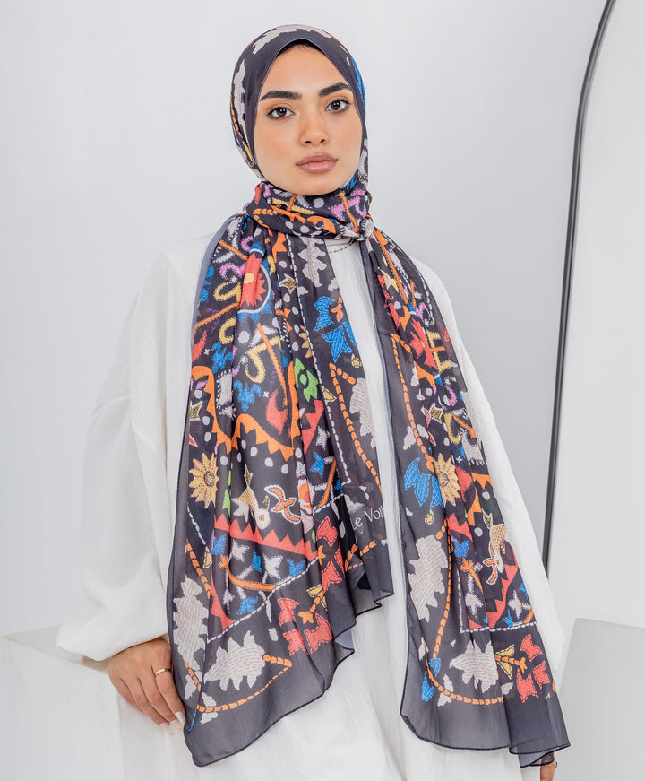 Distinctive Chiffon Scarf