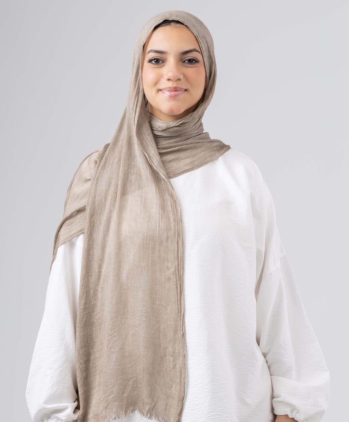 Flowy Bamboo Linen Scarf