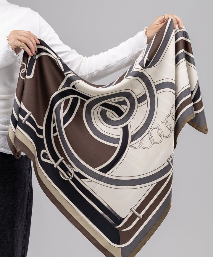 Luxury Silk Square Scarf