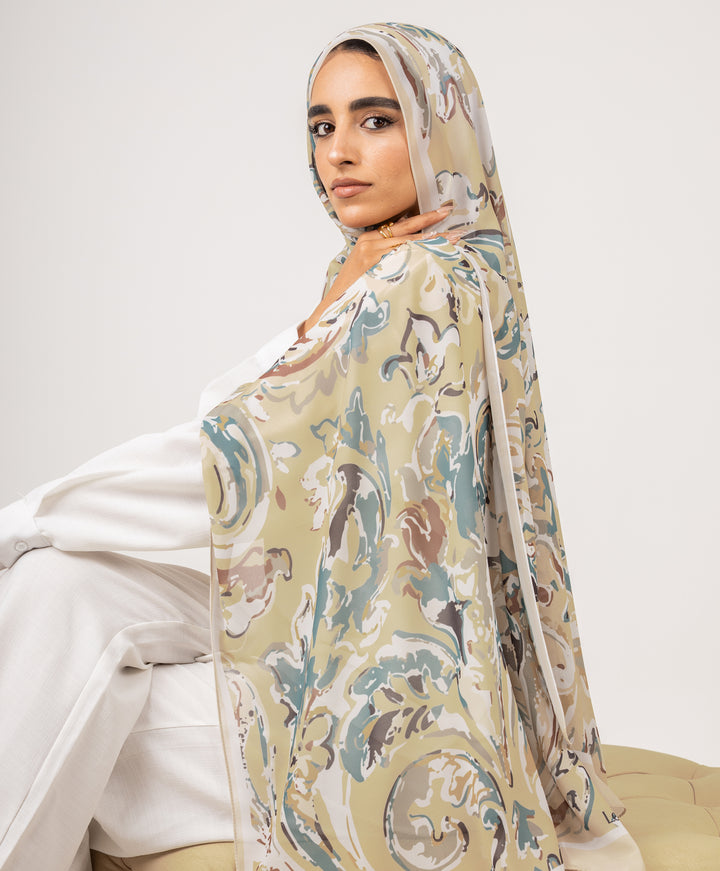 Sophisticated Swirl Scarf