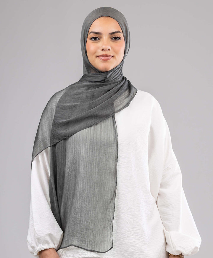 Lined Chiffon Scarf