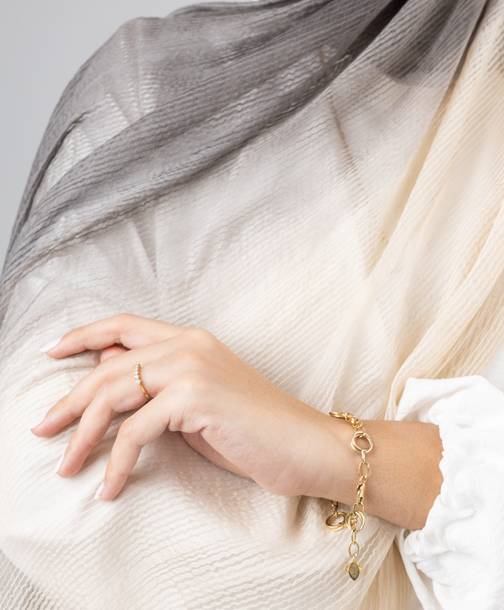 Soft Gradient Cotton Scarf