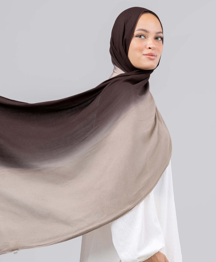 Gradient Cotton Scarf