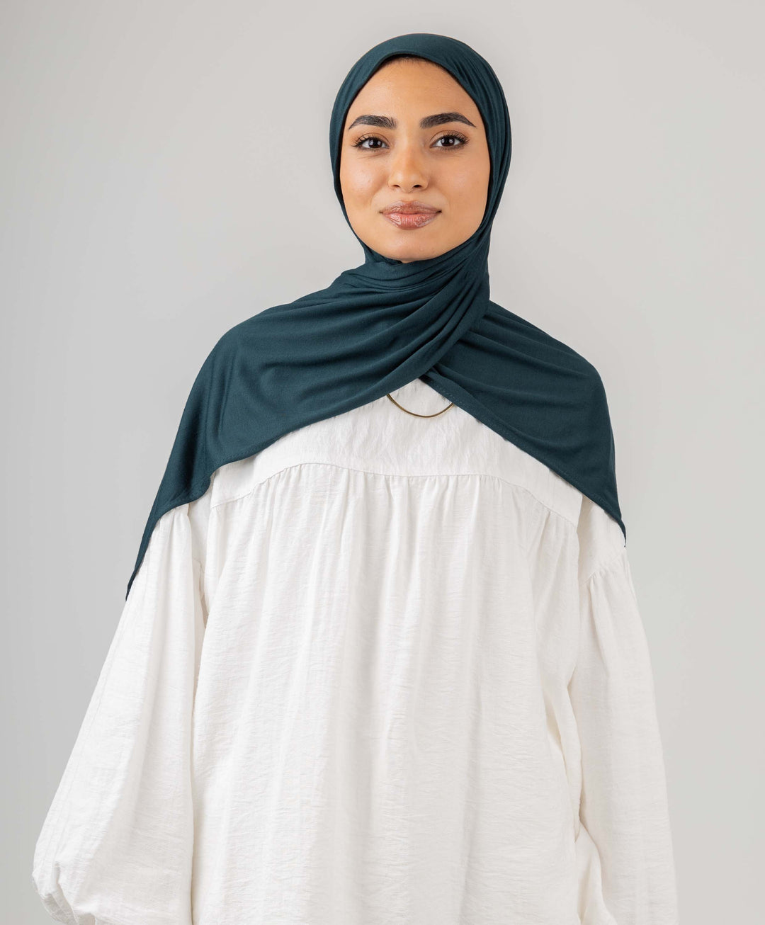 Plain Cotton Lycra Scarf