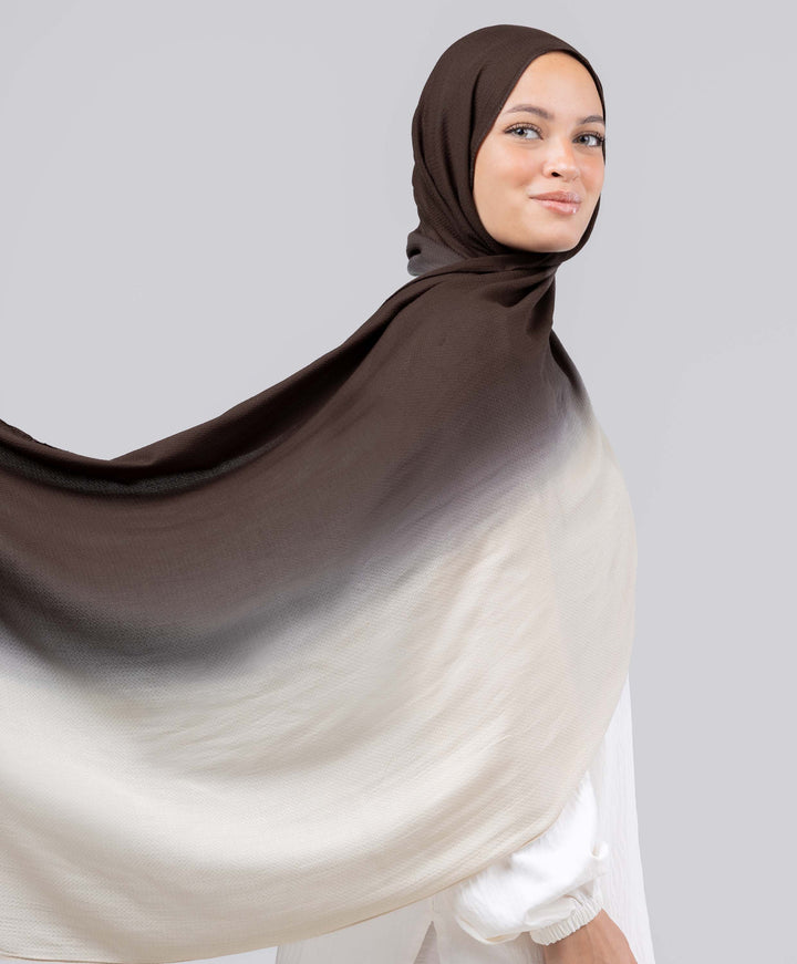 Gradient Cotton Scarf