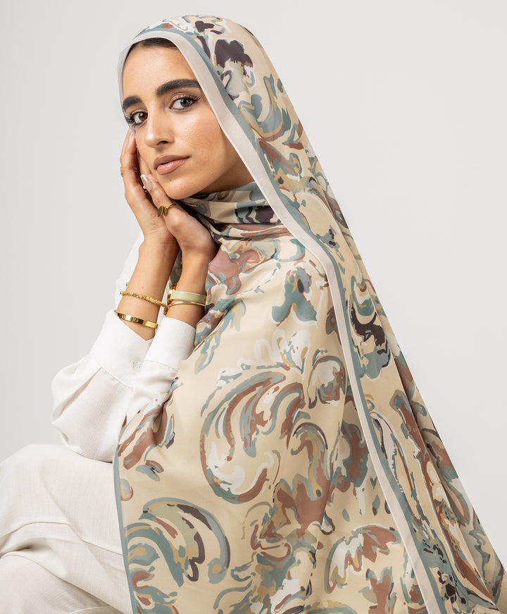 Sophisticated Swirl Scarf