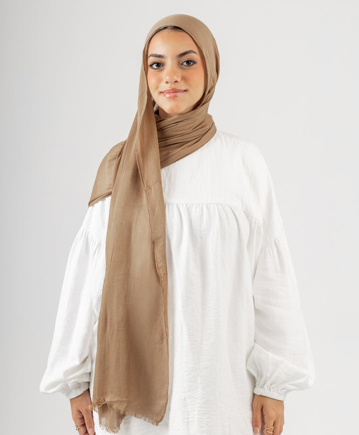 Cotton Crinkle Scarf