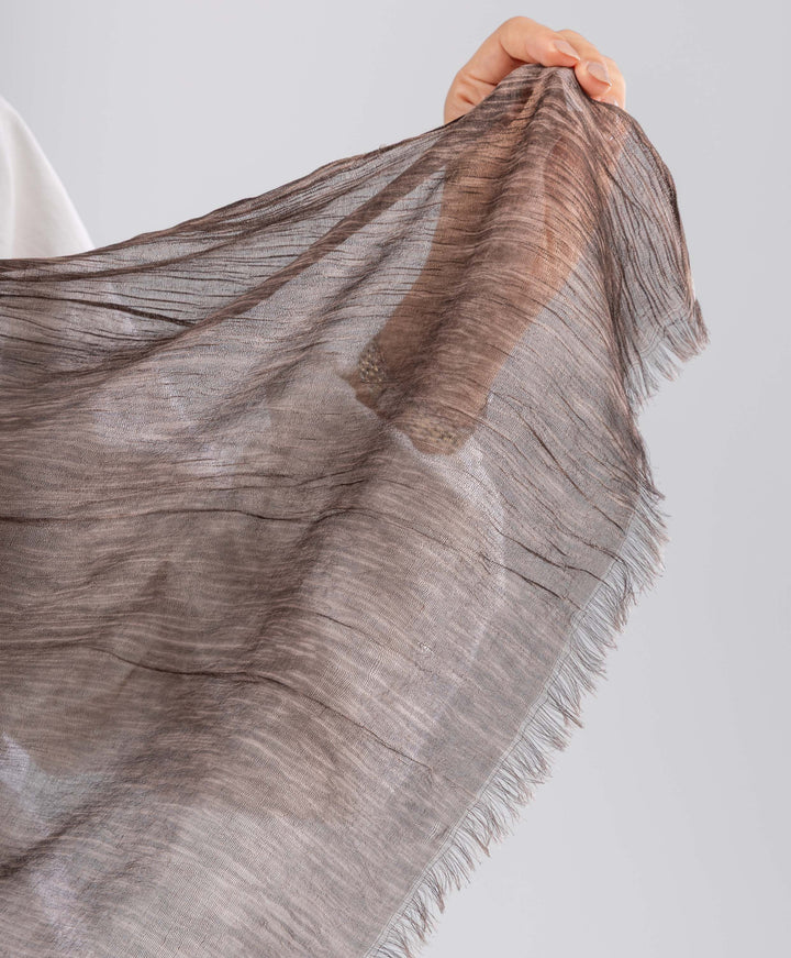 Rumpled Cotton Scarf