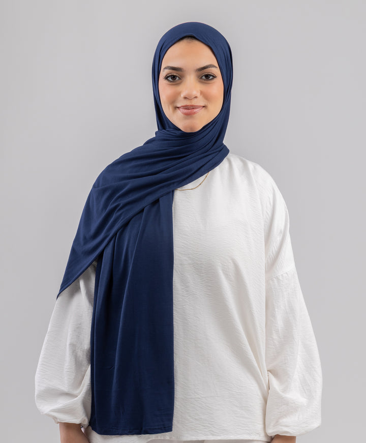 Plain Cotton Lycra Scarf