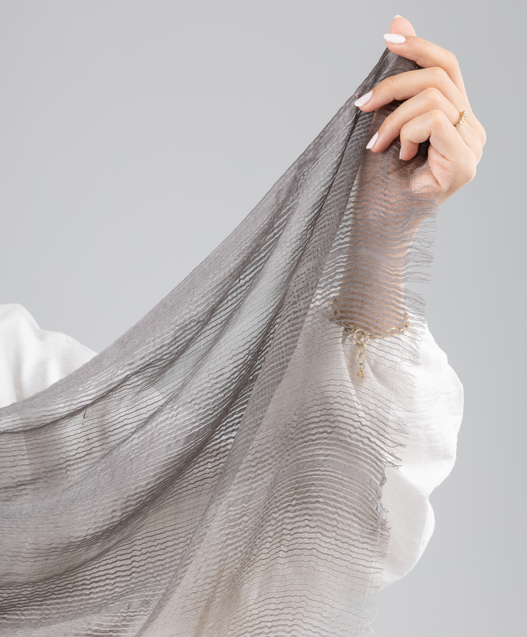 Soft Gradient Cotton Scarf