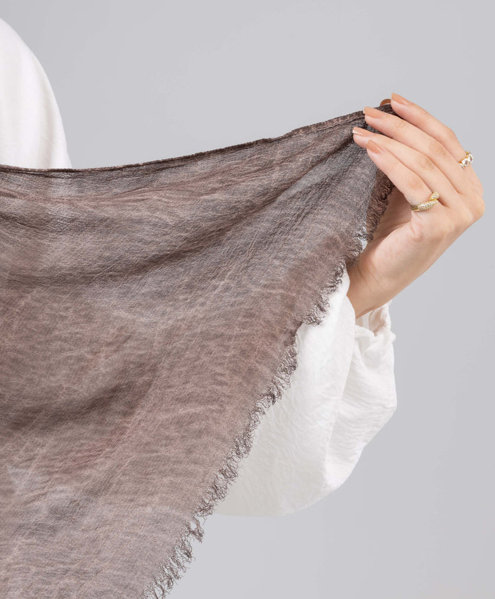 Bamboo Cotton Crushed Scarf