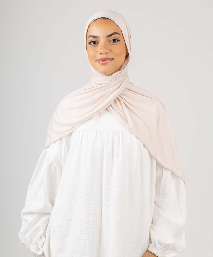 Plain Cotton Lycra Scarf