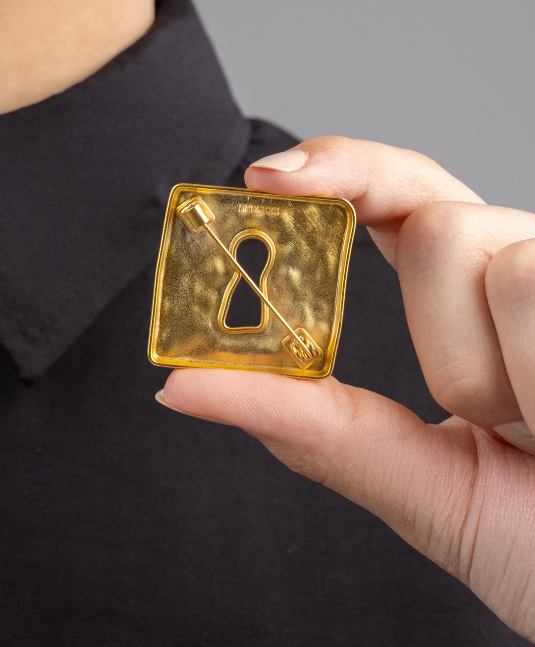Mini Lock Brooch