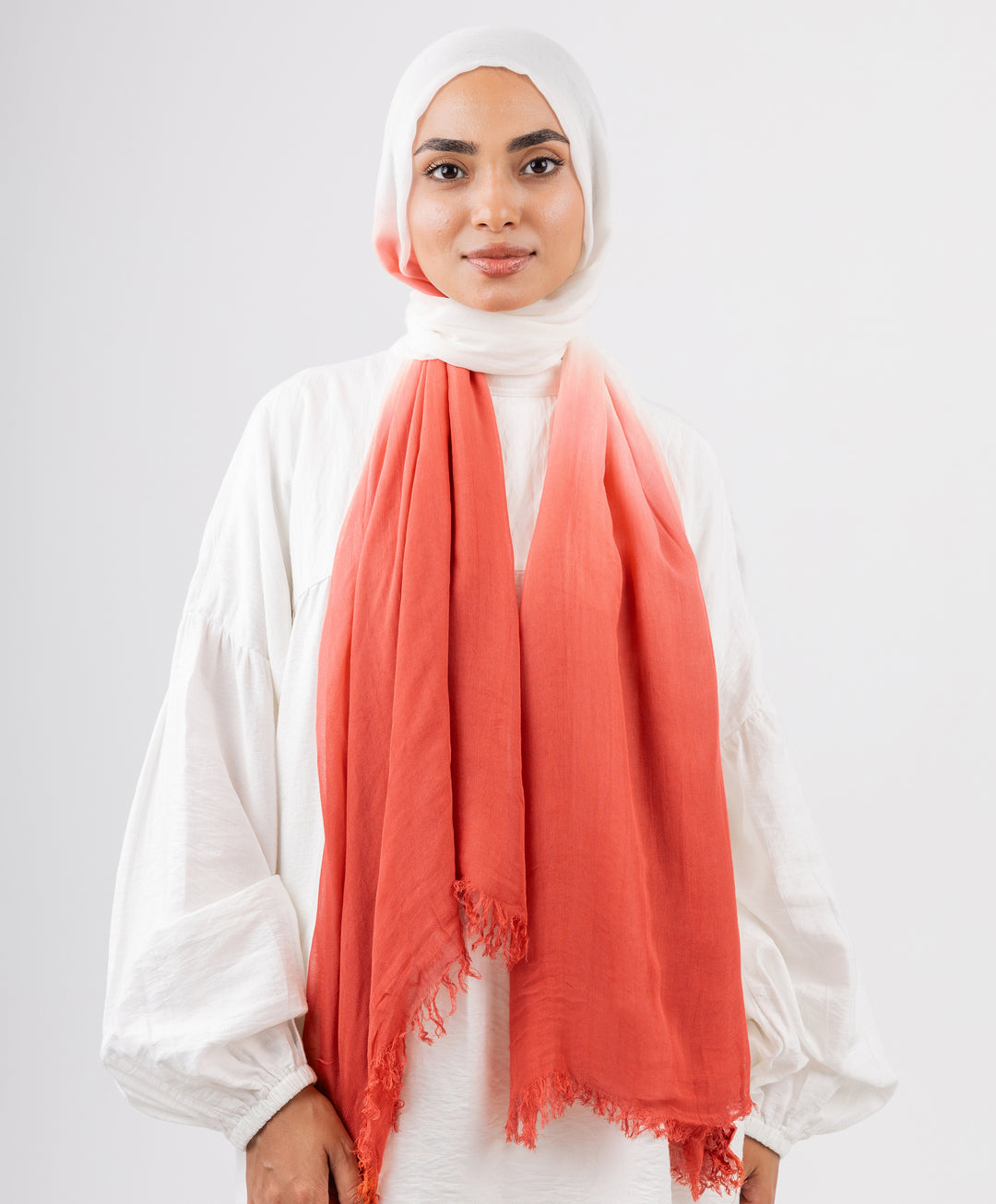 Gradient Cotton Scarf