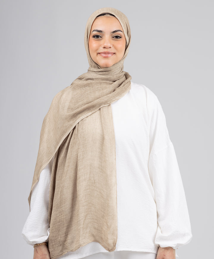Breezy Linen Marble Scarf