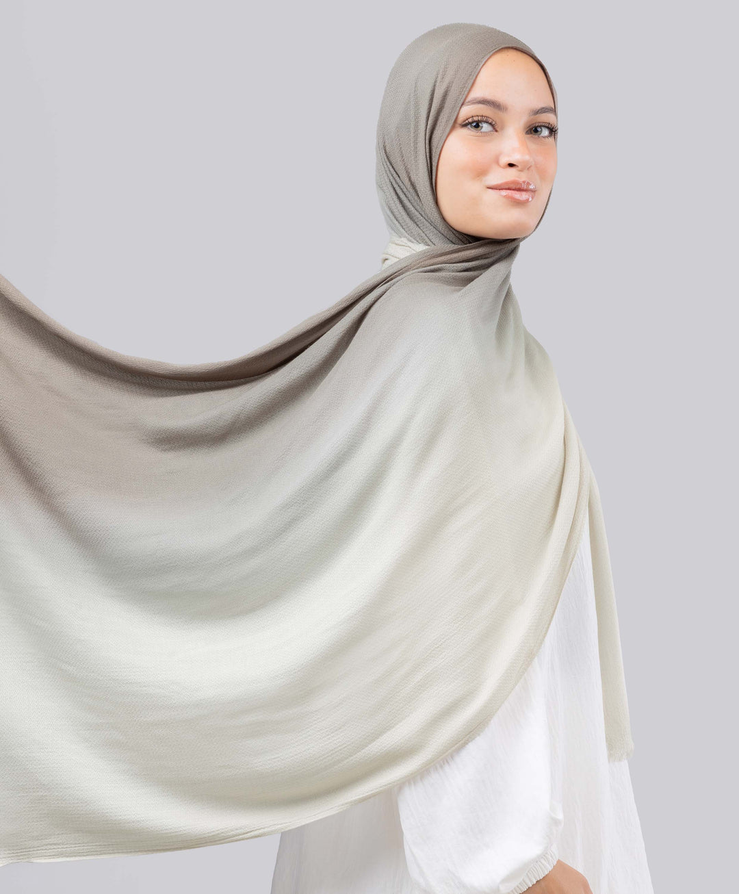 Gradient Cotton Scarf