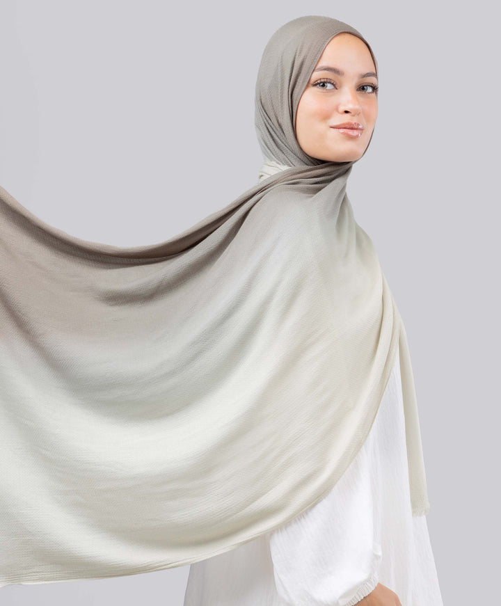 Gradient Cotton Scarf