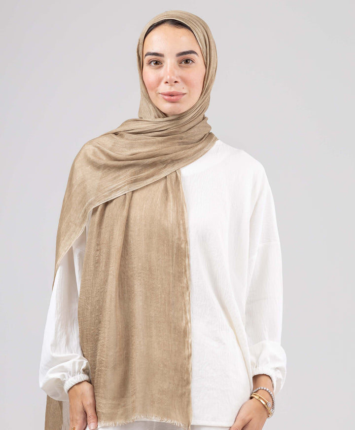 Flowy Bamboo Linen Scarf