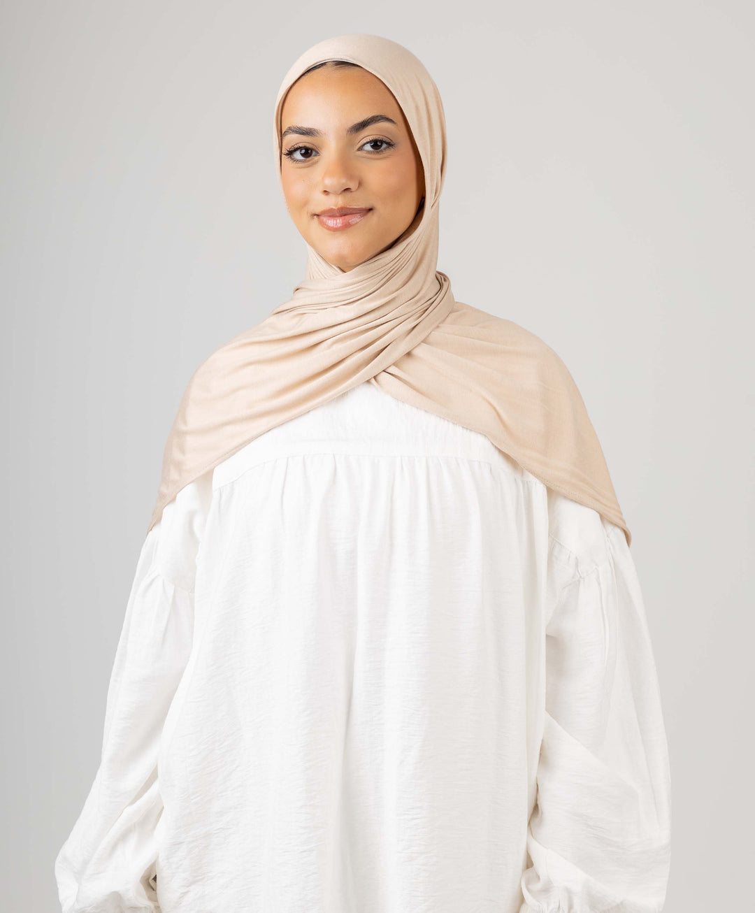Plain Cotton Lycra Scarf