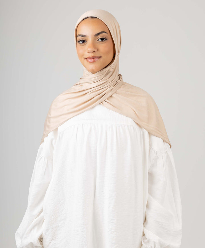 Plain Cotton Lycra Scarf