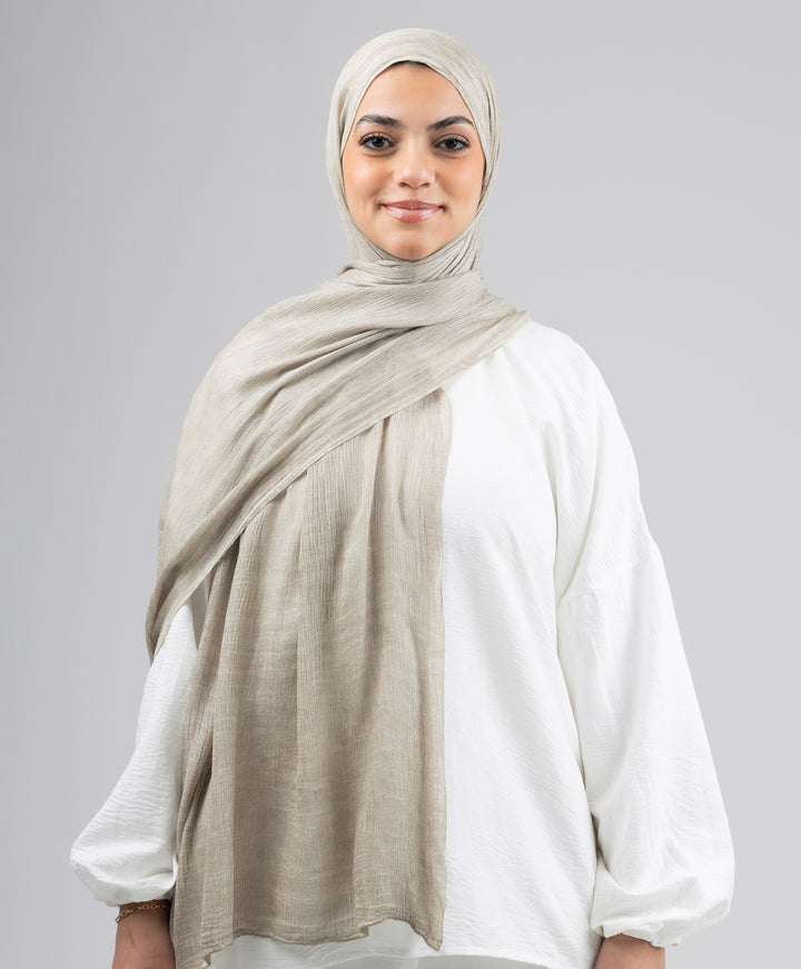 Breezy Linen Marble Scarf