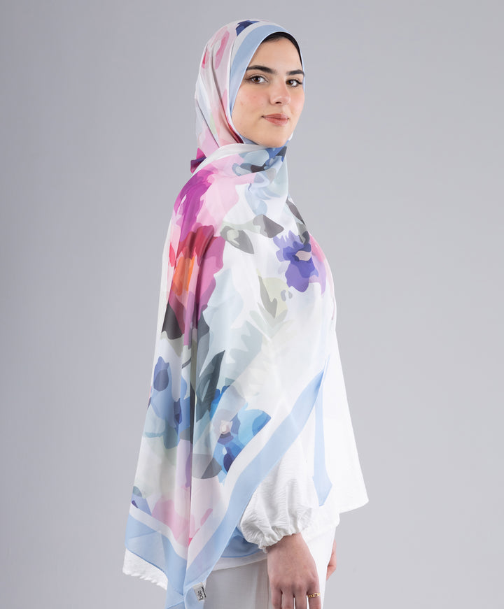 Bloom Chiffon Scarf