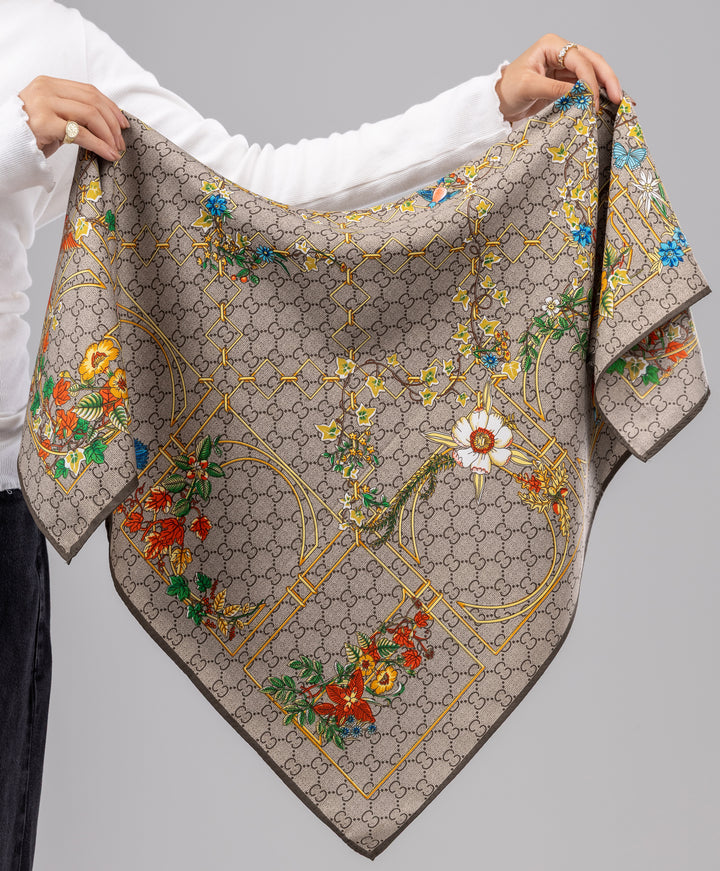 Luxury Silk Square Scarf