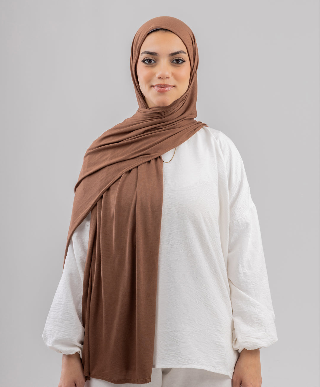 Plain Cotton Lycra Scarf