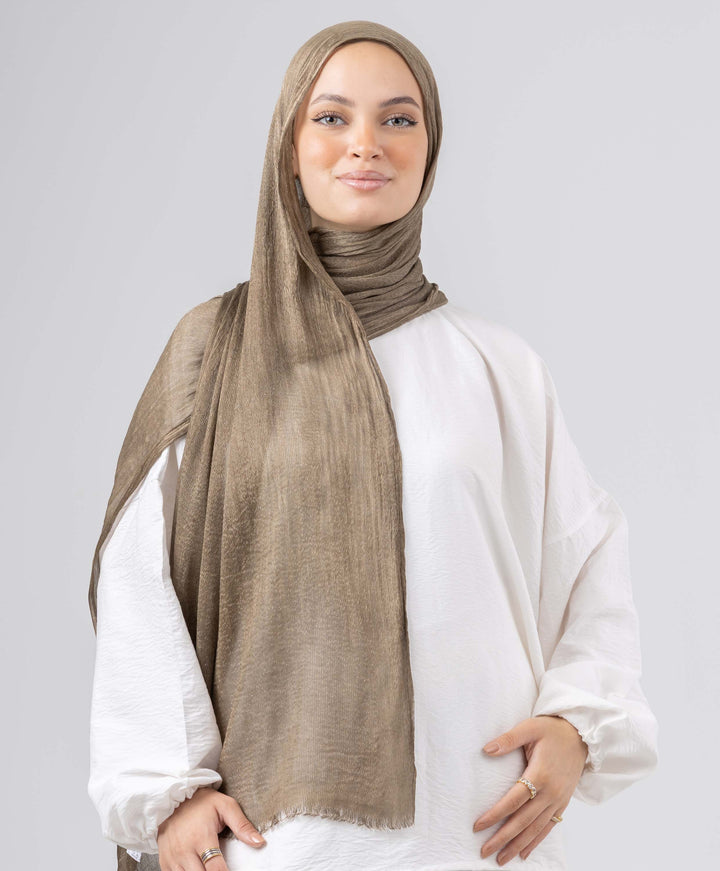 Flowy Bamboo Linen Scarf
