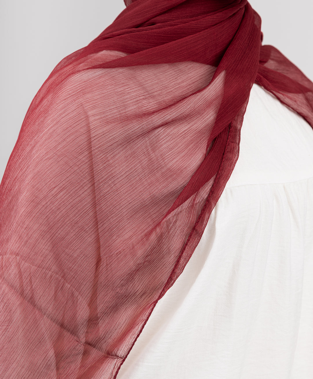 Silk Crinkle Scarf