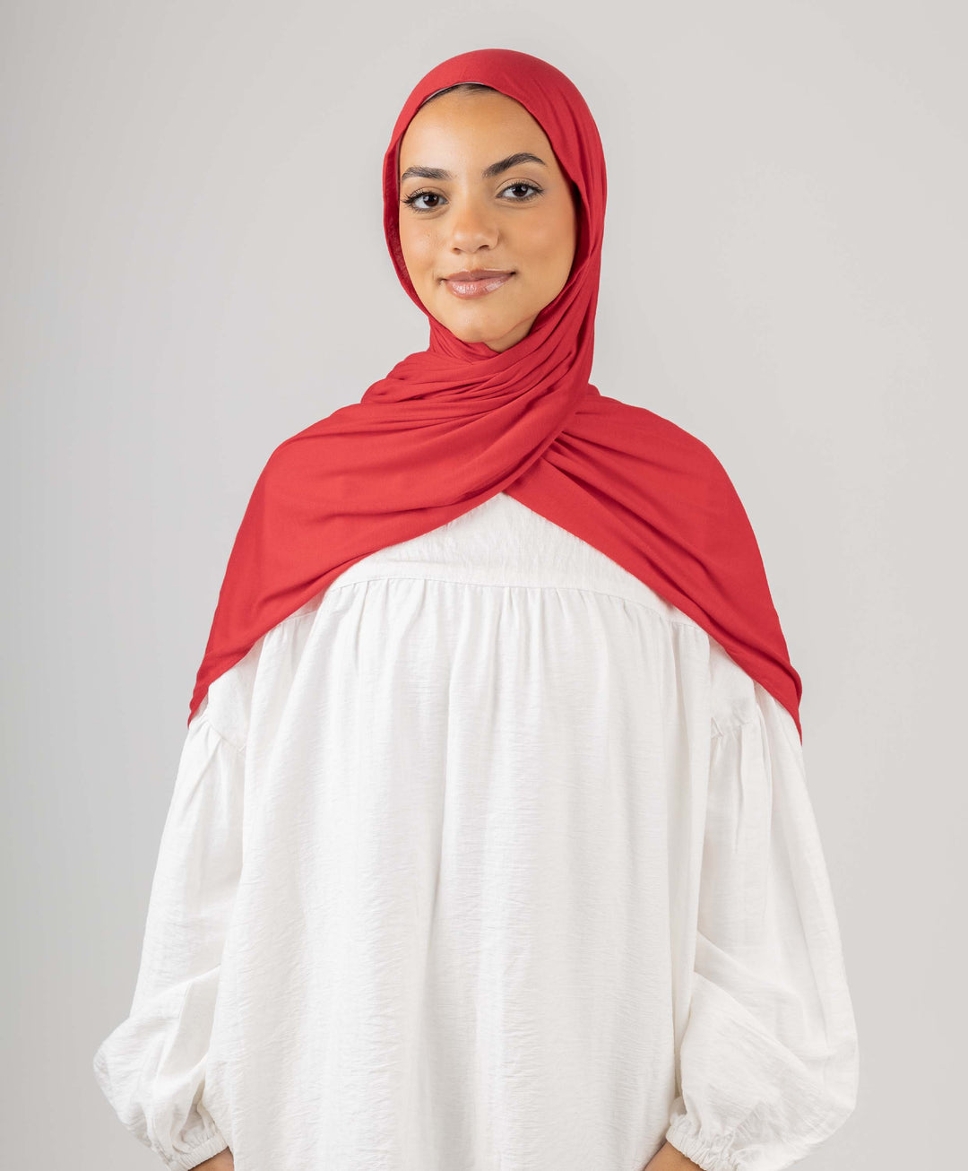 Plain Cotton Lycra Scarf