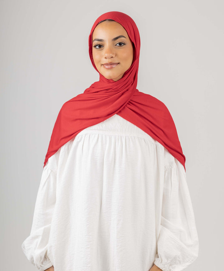Plain Cotton Lycra Scarf