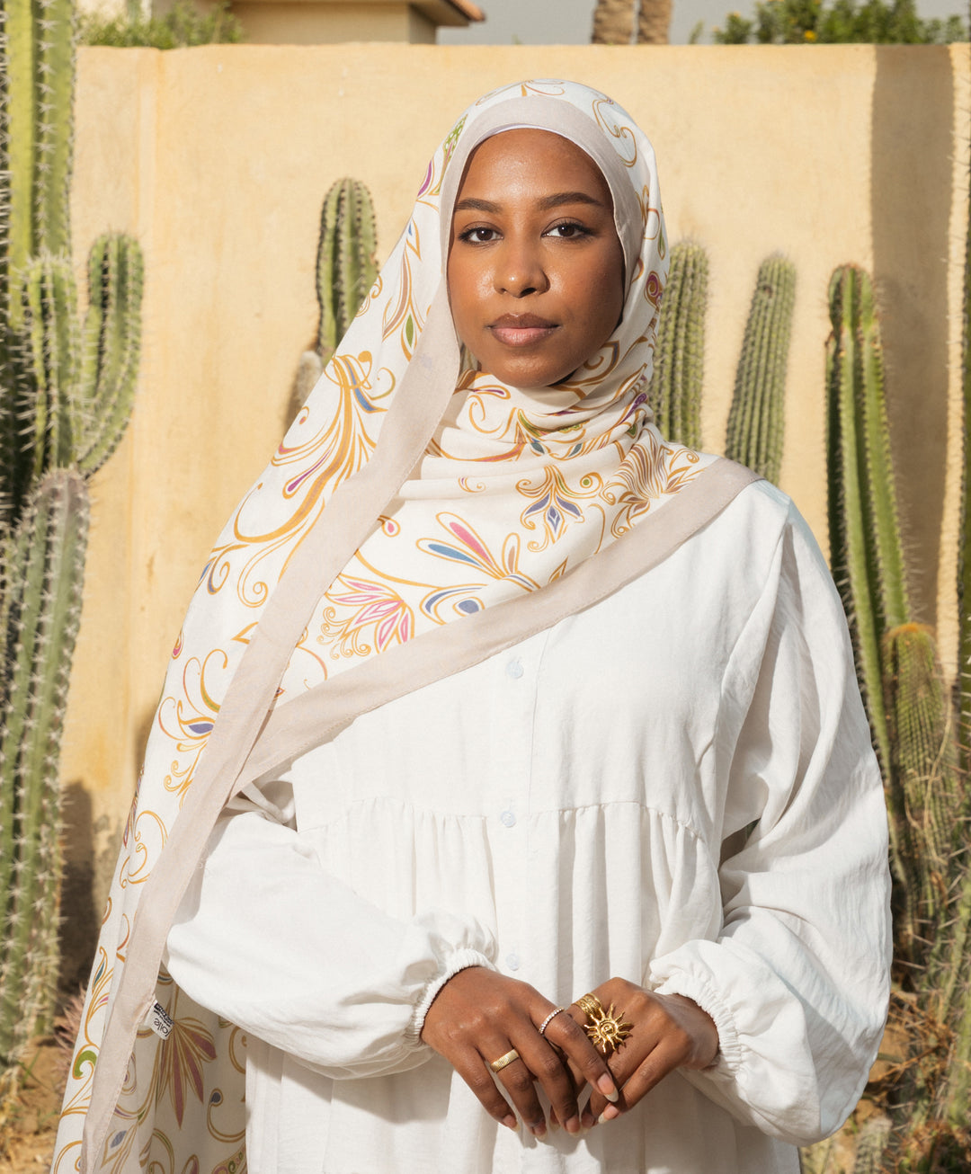 Paisley Floral Modal Scarf