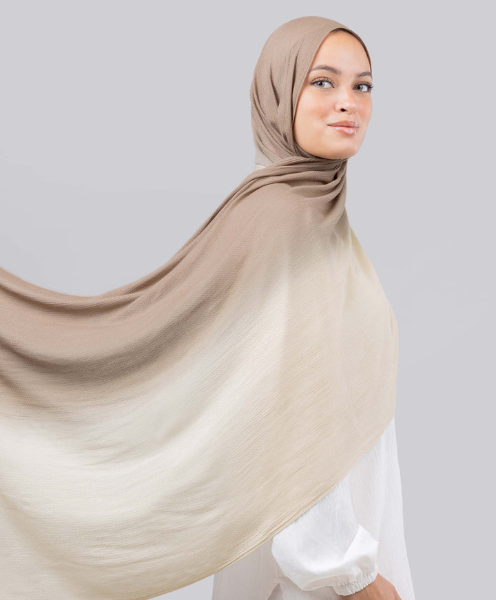 Gradient Cotton Scarf